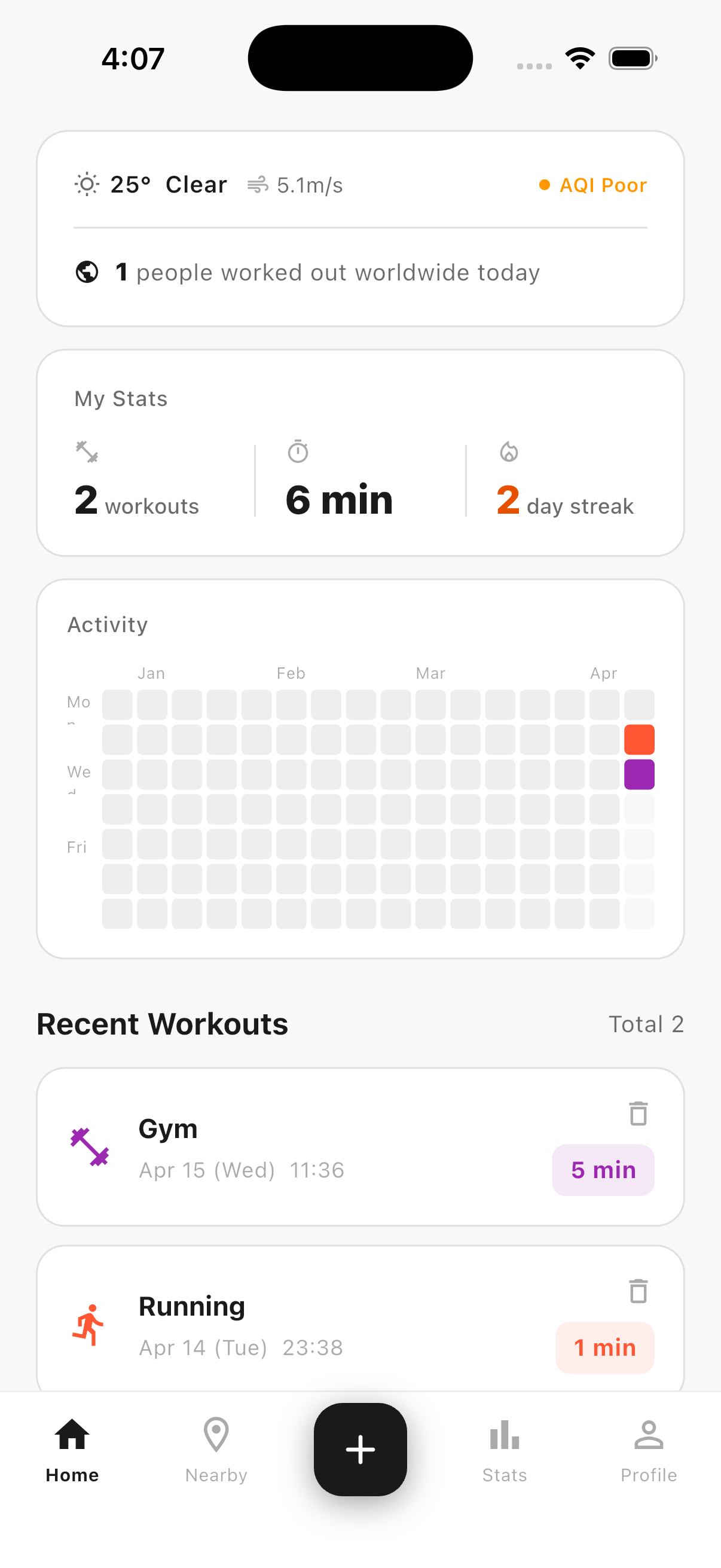 reout Dashboard